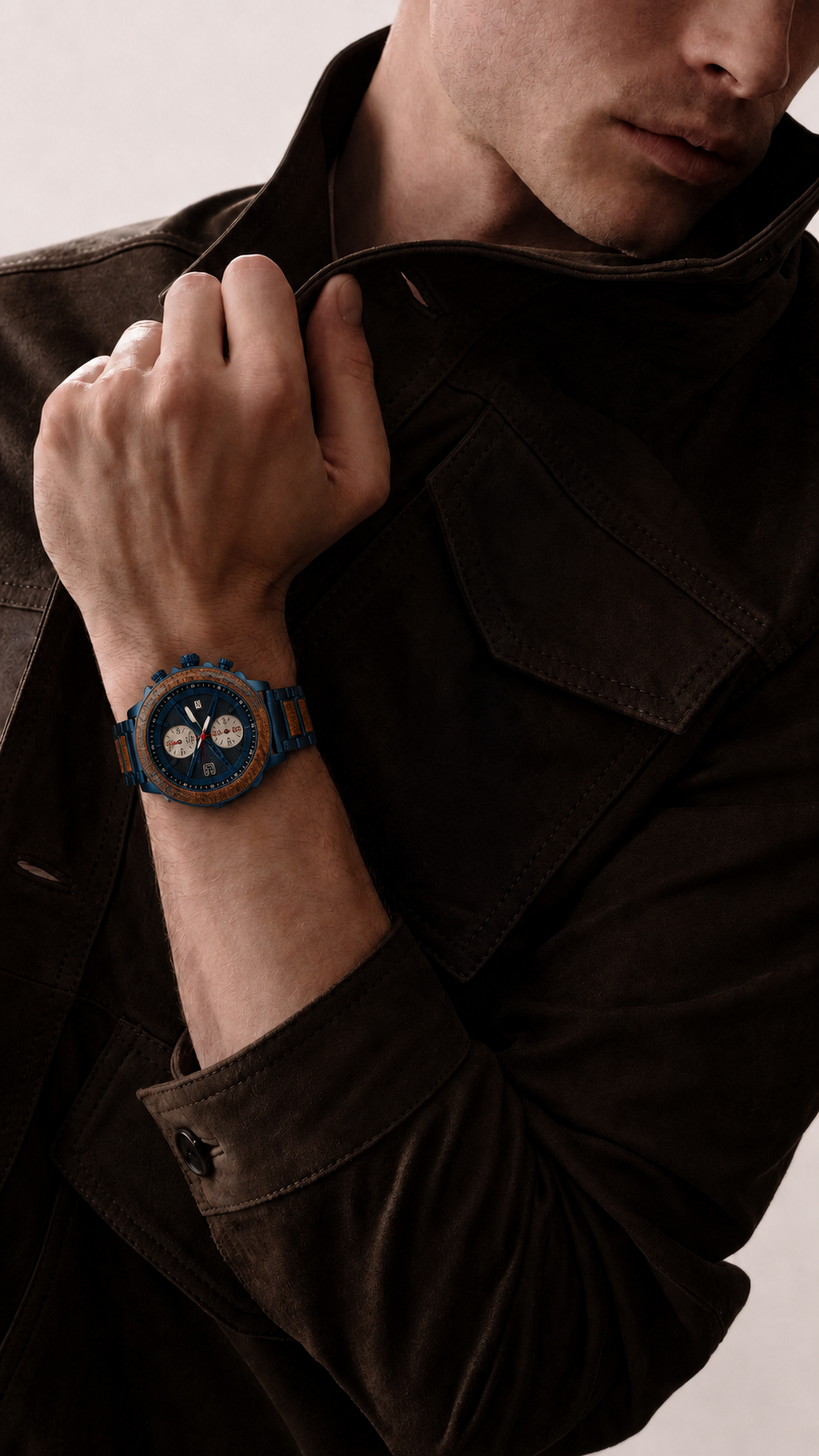 Montre Arbove portée au poignet